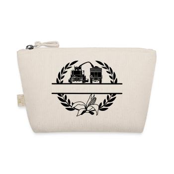Corn Chopper in laurel wreath - Organic Pouch - nature - Front
