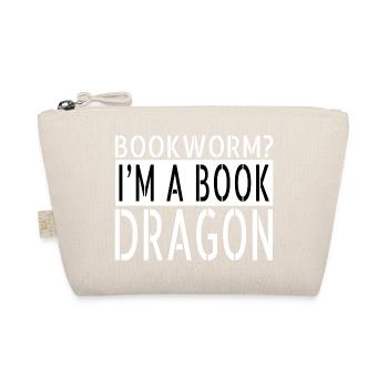 comics bibliophile bookish stuff bday green - Bio-Täschchen - Natur - Vorne
