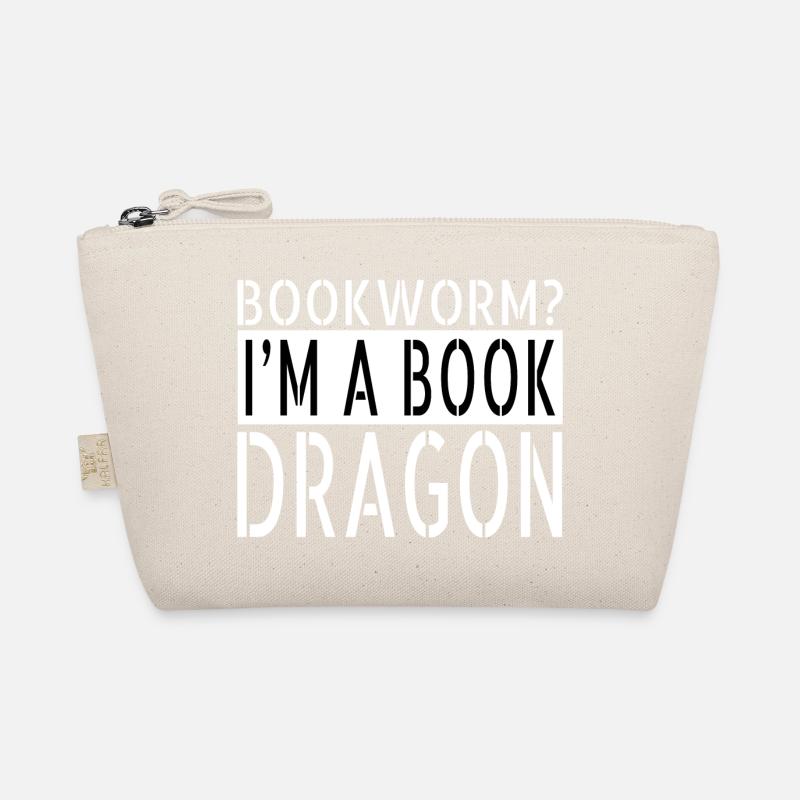 comics bibliophile bookish stuff bday green Bio-Täschchen