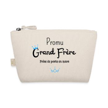 Promu grand frère en mars - annonce grossesse - Trousse biologique - nature - Devant