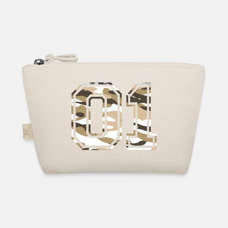 01 Camouflage brown-white Organic Pouch