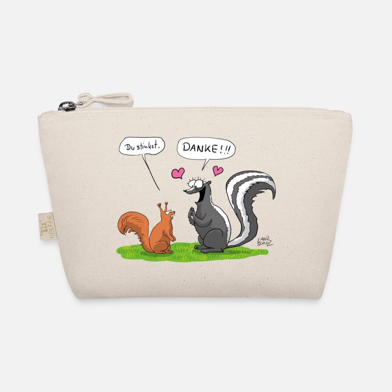 Stinktier Liebe Bio-Täschchen