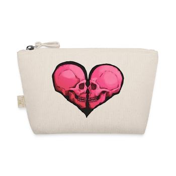 Skullheart - Bio-Täschchen - Natur - Vorne