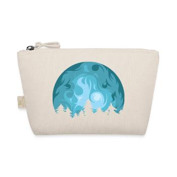 lune, forêt, tranquillité, relaxation, randonnée, nature, symbole - Trousse biologique - nature - Devant