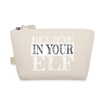Baby Christmas Tree Computer Animal Jokes - Organic Pouch - nature - Front