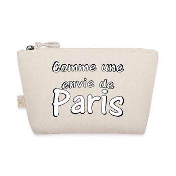 Comme une envie de Paris - Trousse biologique - nature - Devant