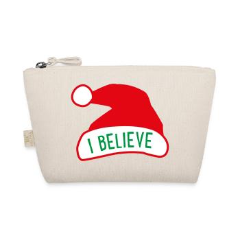 I believe in Santa Claus - Organic Pouch - nature - Front