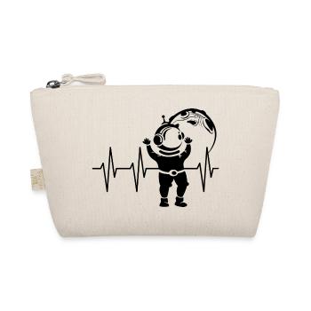 Battement De Coeur, Lune, Astronaute, Pouls, Espace, ECG, Symbole - Trousse biologique - nature - Devant
