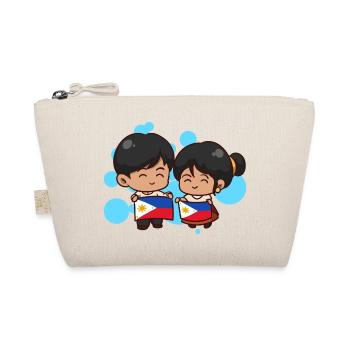 Philippines Filipino Flag Pride I Gift - Organic Pouch - nature - Front