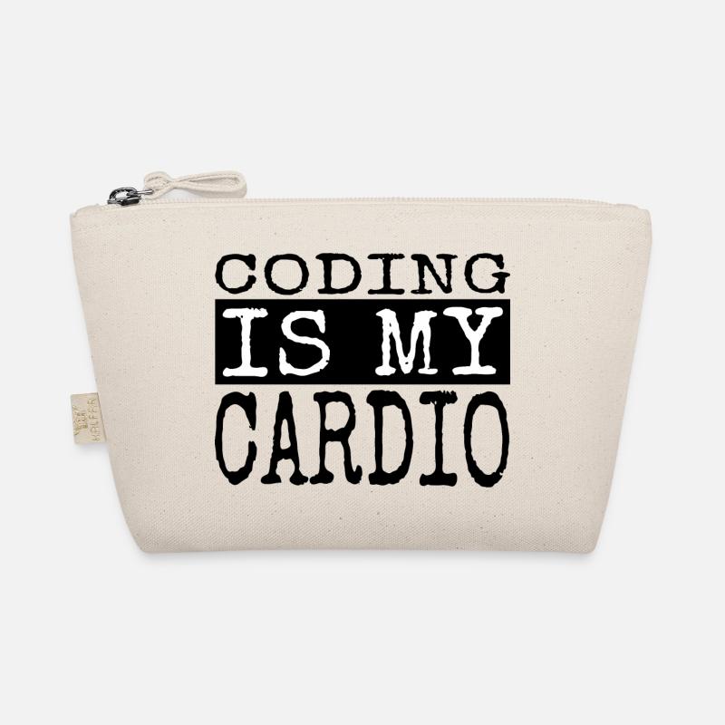 present idea fathersday backend developer sayings Organic Pouch