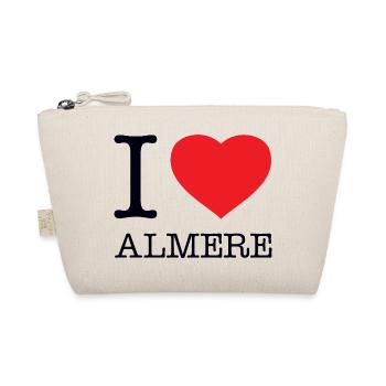 I LOVE ALMERE - Bio-Täschchen - Natur - Vorne