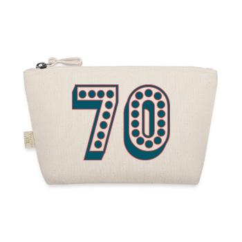 ANNIVERSARY. HAPPY BIRTHDAY. HAPPY BIRTHDAY. - Organic Pouch - nature - Front