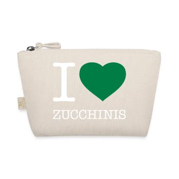 J’ADORE LES COURGETTES - Trousse biologique - nature - Devant