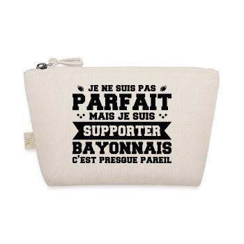 Homme Bayonnais Bayonne Rugbyman Rugby Humour - Trousse biologique - nature - Devant