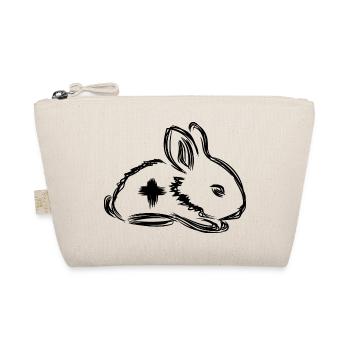 Hase Erste Hilfe - Bio-Täschchen - Natur - Vorne