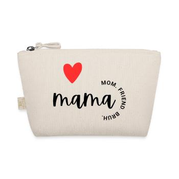 I love Mama png - Bio-Täschchen - Natur - Vorne