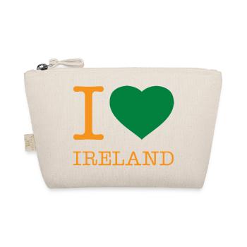 I LOVE IRELAND - Organic Pouch - nature - Front