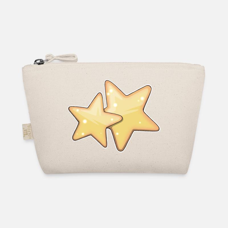 Glowing Starry Pattern Design for Apparel Organic Pouch