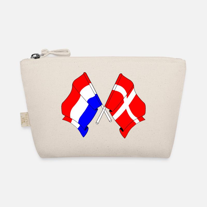 Drapeau des Pays-Bas et drapeau du Danemark Trousse biologique
