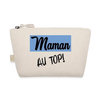 MOTHER'S DAY. HAPPY MOTHER'S DAY. MOM - Organic Pouch - nature - Front