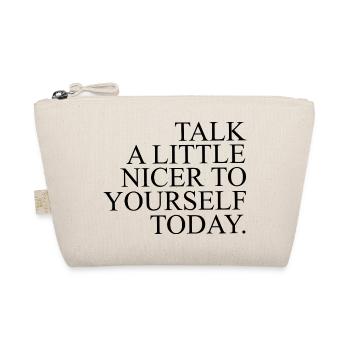 Stay positive - Organic Pouch - nature - Front