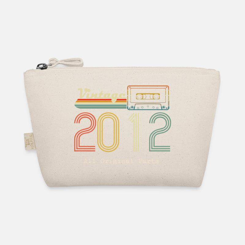 2012 Original 2012 Vintage Vintage rétro anniversa Trousse biologique