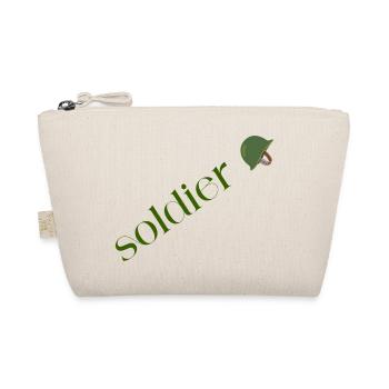Logo soldier - Organic Pouch - nature - Front