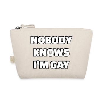 Personne ne sait que je suis gay - Trousse biologique - nature - Devant