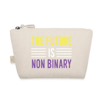 LGBTQ Pride Month - The future is non-binary - Organic Pouch - nature - Front