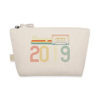 2019 Original 2019 Vintage Vintage Retro anniversa - Organic Pouch - nature - Front