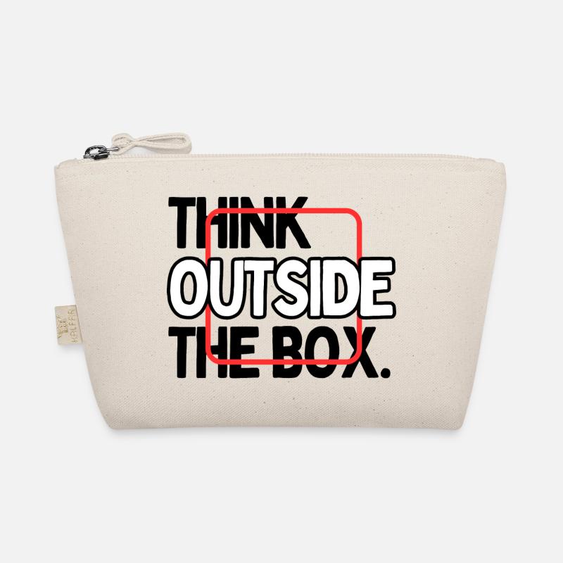 Think outside the Box - Bio-Täschchen - Natur
