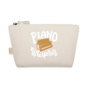 Klavierspieler Pianist - Bio-Täschchen - Natur - Vorne