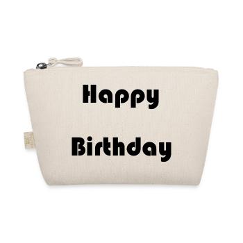 ALLES GUTE ZUM GEBURTSTAG. ALLES GUTE ZUM GEBURTSTAG. JAHRESTAG. - Bio-Täschchen - Natur - Vorne