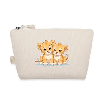 Lion cubs - Organic Pouch - nature - Front