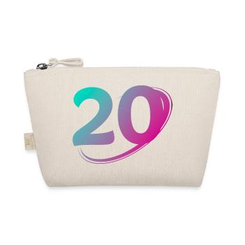 Number 20 multicolor - Organic Pouch - nature - Front