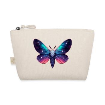 Galaxy Moth - Cosmic Space Themed Fantasy - Organic Pouch - nature - Front