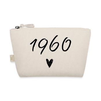 1960 coeur anniversaire - Trousse biologique - nature - Devant