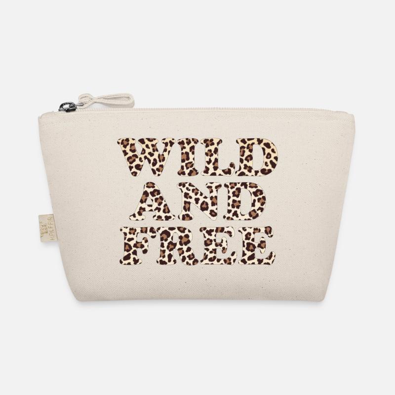 WILD AND FREE - Bio-Täschchen - Natur