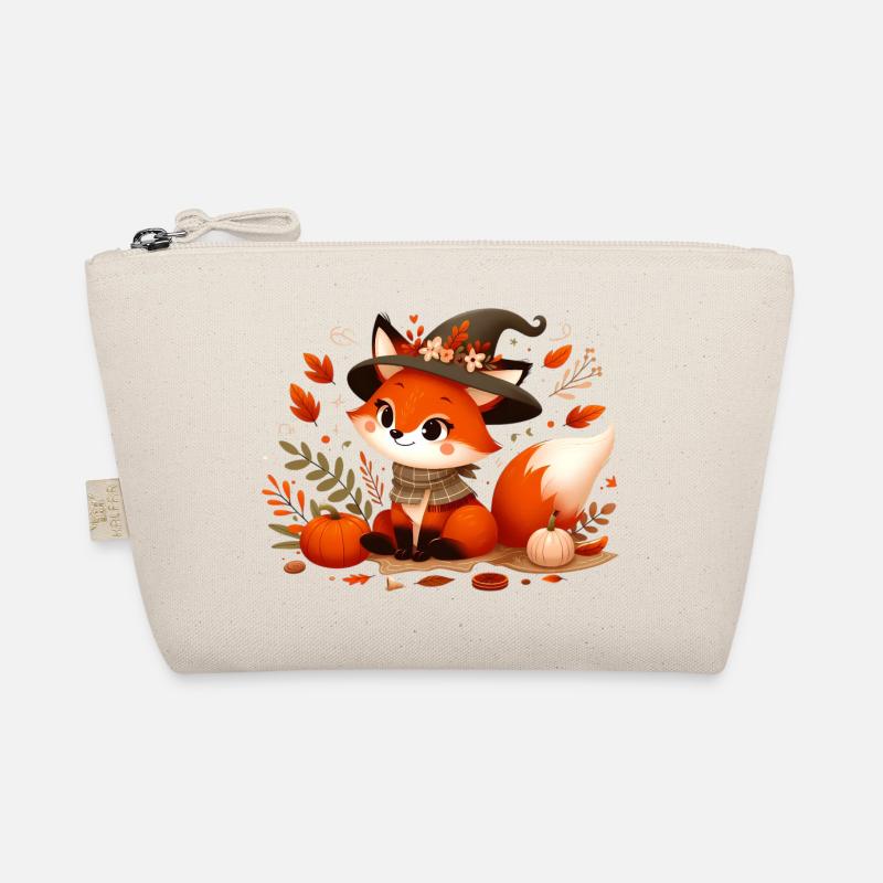 Fuchs Herbst 12 Bio-Täschchen