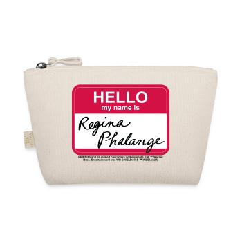 Friends Regina Phalange Name Tag Design - Organic Pouch - nature - Front