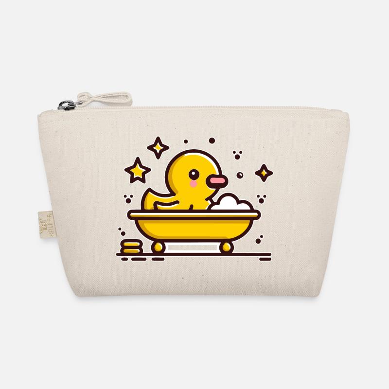 Rubber Duck Bathtub Organic Pouch