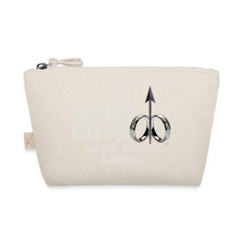Girl will marry - Organic Pouch - nature - Front