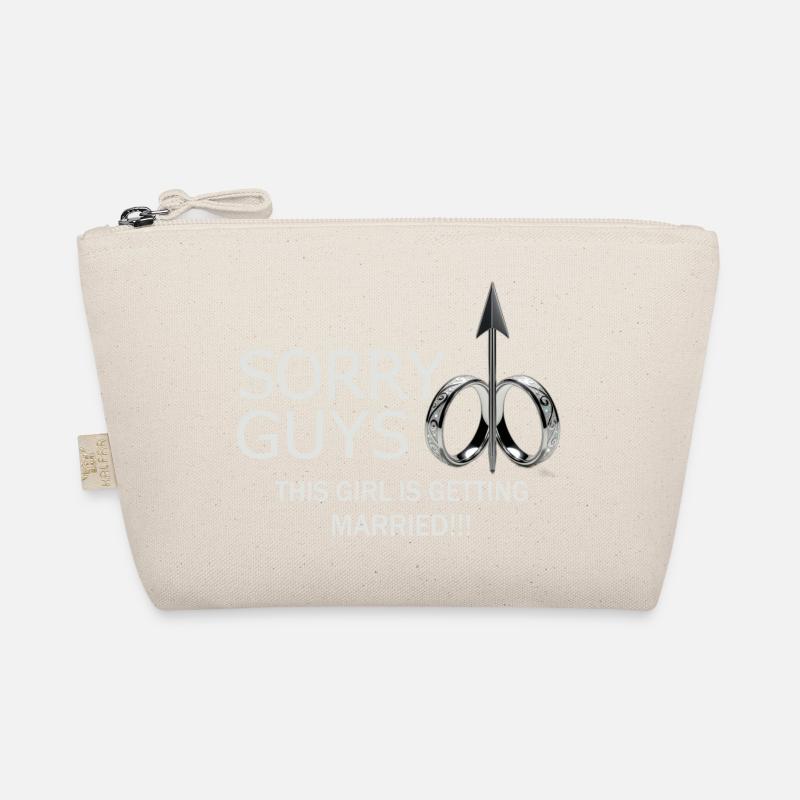 Mädchen wird Heiraten Bio-Täschchen