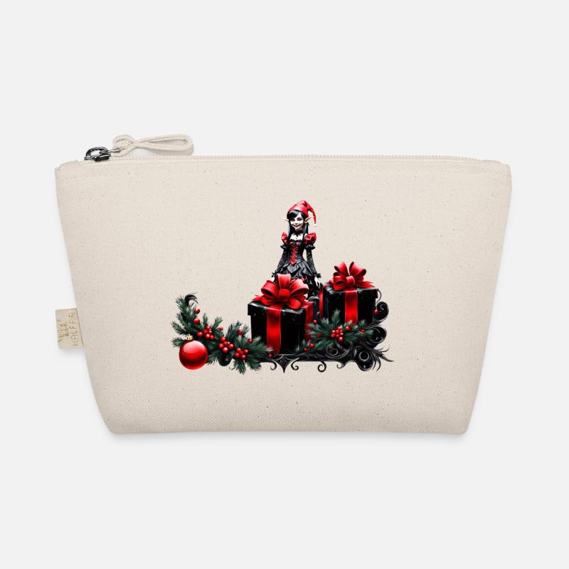 Mignon Gothique Elfe de Noël Trousse biologique
