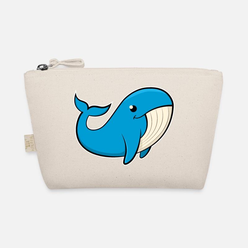 Image joyeuse d’une baleine bleue Trousse biologique