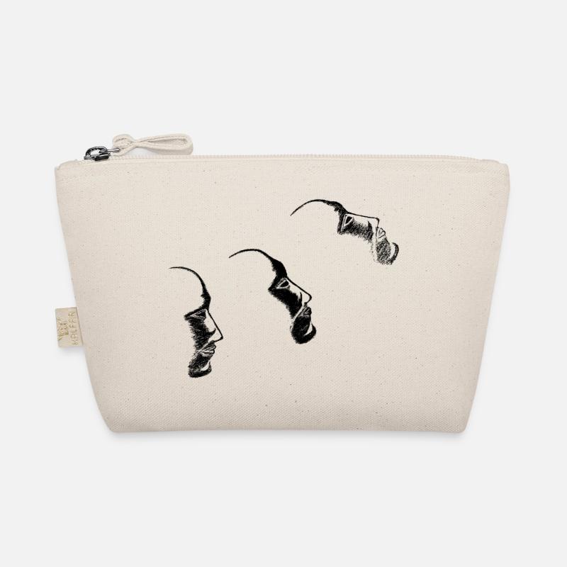 Heads - drawn Organic Pouch