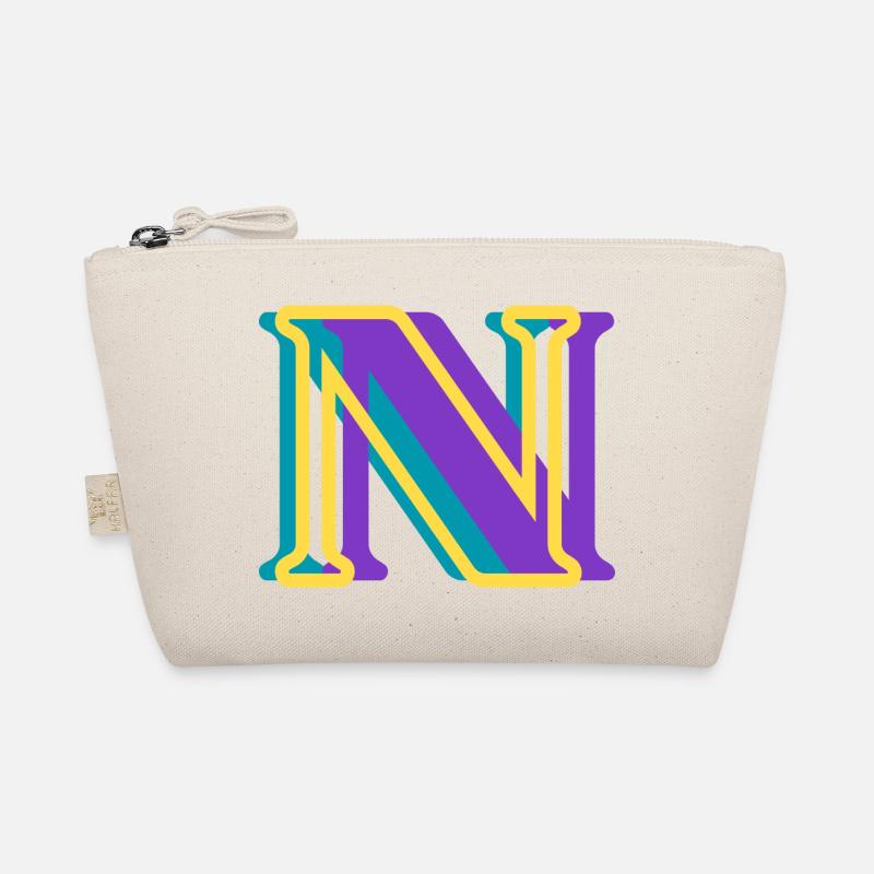 Lettre n multicolore Trousse biologique