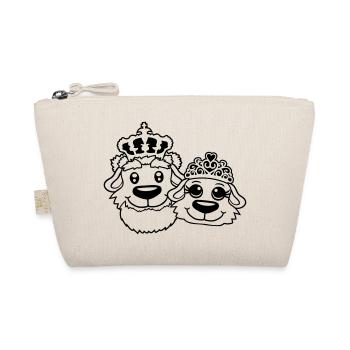 Deux Chiens Couronne Roi Reine Souverain Majesté - Trousse biologique - nature - Devant