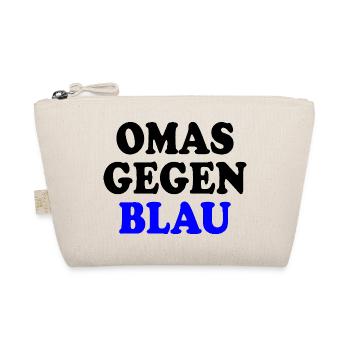Omas gegen blau - Bio-Täschchen - Natur - Vorne