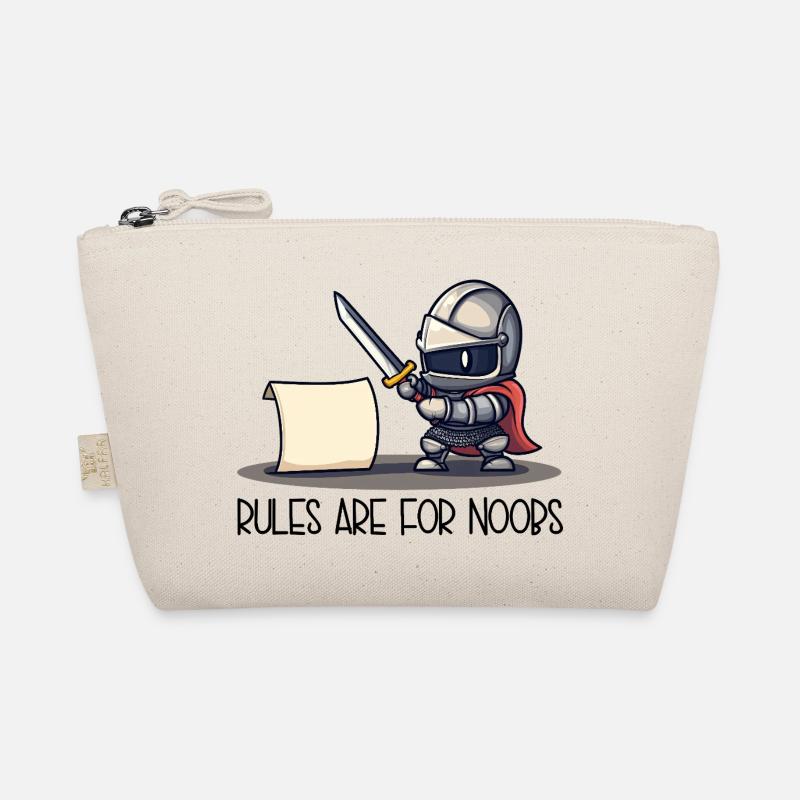 Cute Knight vs Scroll – Rules Are For Organic Pouch